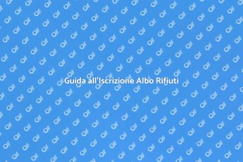 Iscrizione Albo Gestione Rifiuti