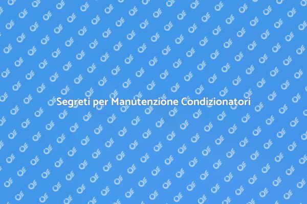 Clima Perfetto con Manutenzione Inverter