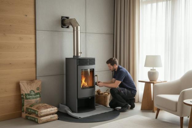 Quanto costa installare una stufa a pellet decorativa?