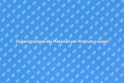 Etichettatura per Ristrutturazioni