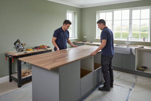 Quanto costa montare un piano di lavoro in laminato?