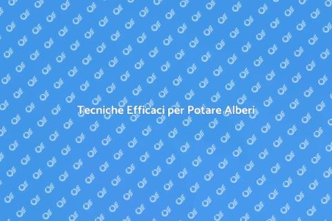 Potatura Alberi: Guida Pratica e Vantaggi
