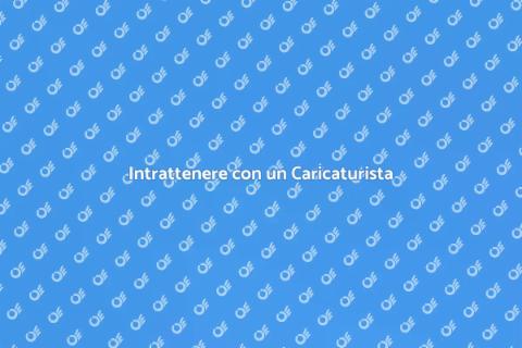 Caricaturista per Mostre d'Arte