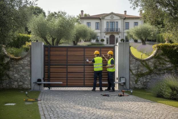 Mettere un cancello elettrico