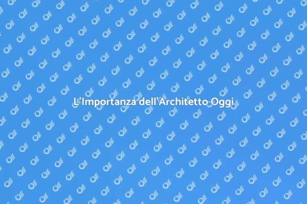 Architetti: Creatori di Spazi Unici