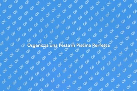 Cerimoniere per la Tua Festa in Piscina