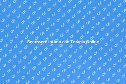 Terapia Sessuale Online per il Benessere