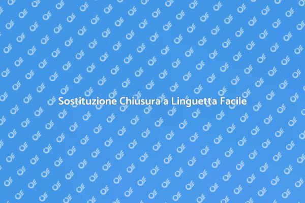 Come Sostituire Chiusura a Linguetta