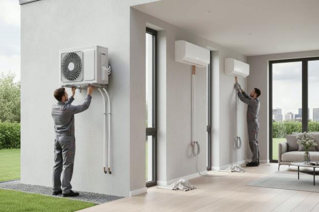 Installare un climatizzatore dual split