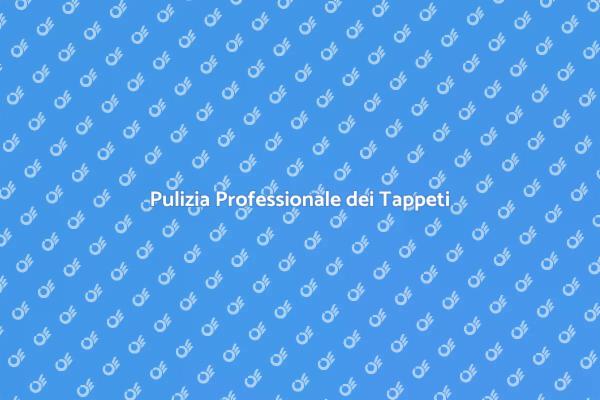 Sanificazione Tappeti: Salute in Casa
