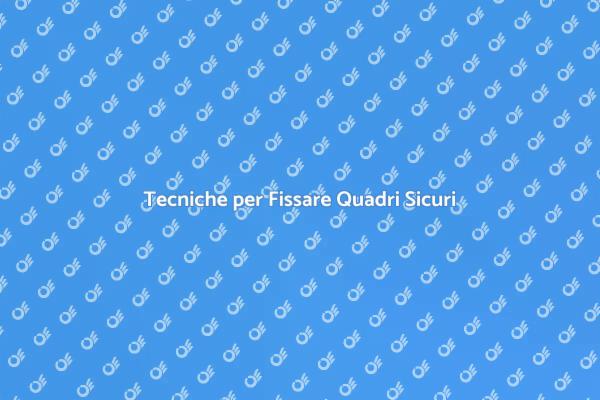 Fissare in Sicurezza i Quadri Durante il Trasloco