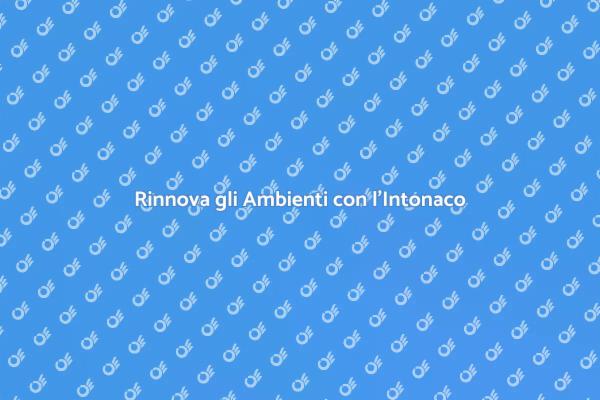 Ristrutturazione Intonaco Pareti