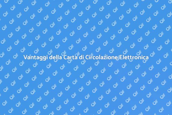 Innovazione nella Carta di Circolazione