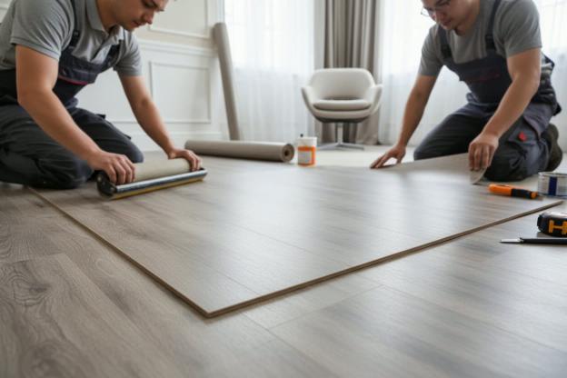 Installare un pavimento in pvc