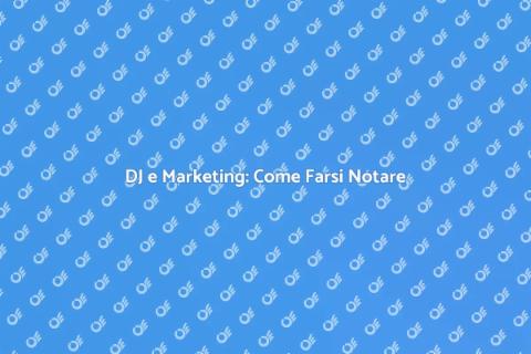 Marketing per DJ: Emergi nella Musica