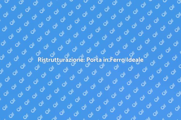 Valorizza la Tua Cantina con Ferro