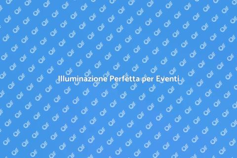 Elettricista Professionista per Eventi
