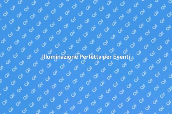 Illumina il Tuo Evento con Esperti