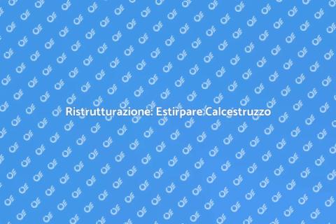 Estirpare Calcestruzzo: Guida Ristrutturazione