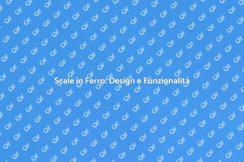 Scale in Ferro su Misura per Casa