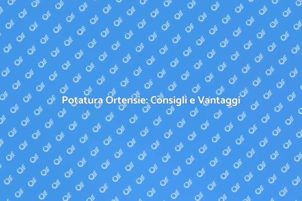 Ortensie: Potatura per Fioriture Perfette