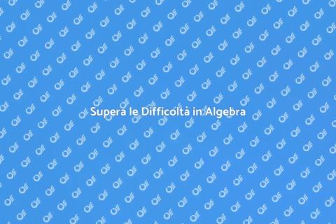 Insegnante di Algebra: Soluzione Ideale