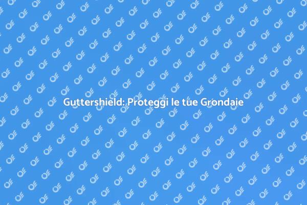 Mantieni Libere le Tue Grondaie