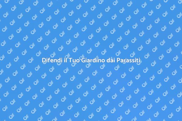 Proteggi le Tue Piante dai Parassiti