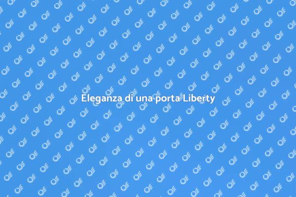 Scopri la porta Liberty per interni