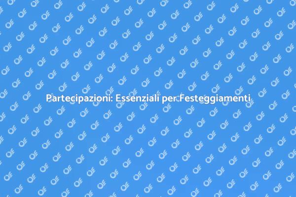Il Ruolo delle Partecipazioni negli Eventi