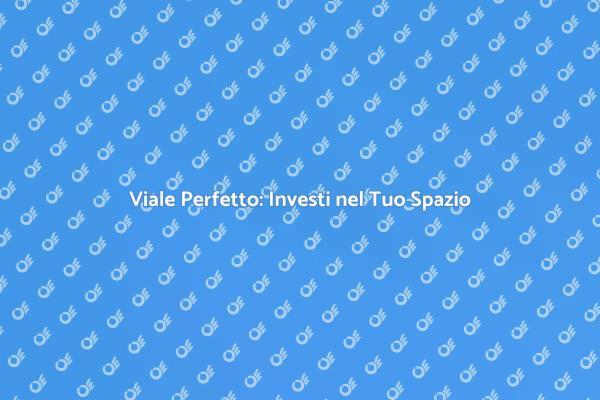 Viale Elegante: Un Investimento Necessario