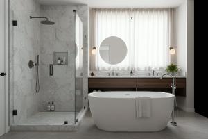 installare la doccia e la vasca da bagno: Da €300
