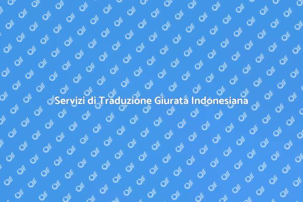Traduzione Legale in Indonesiano