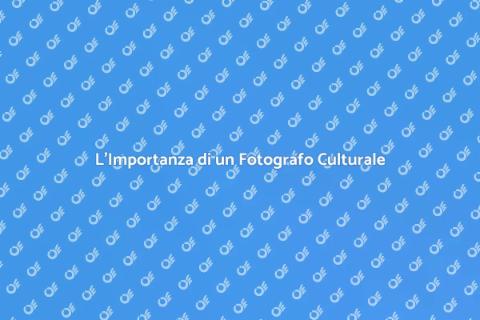 Fotografo per Eventi Culturali