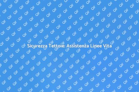 Assistenza Tecnica Linee Vita Sicura