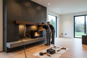 installare un camino gas: Da €1,000