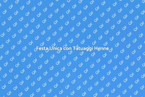 Tatuaggi Henne per Eventi Indimenticabili