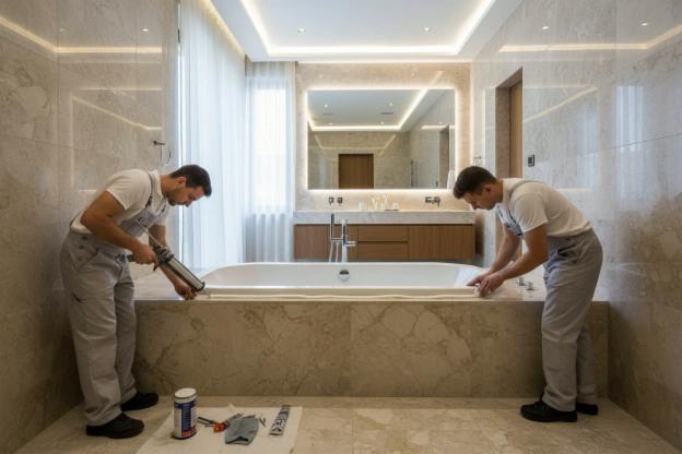 Quanto costa rifinire la vasca da bagno?