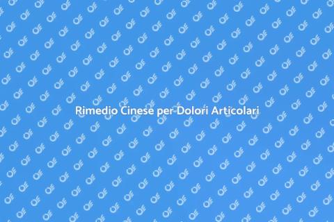 Massaggio Cinese per Dolori Articolari