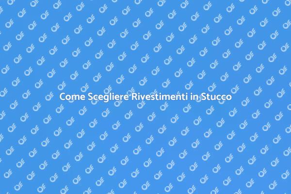 Rivestimenti in Stucco: Eleganza e Versatilità