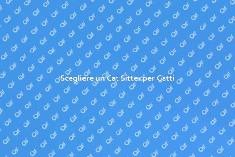 Cat Sitter per Gatti: Istinto Predatorio