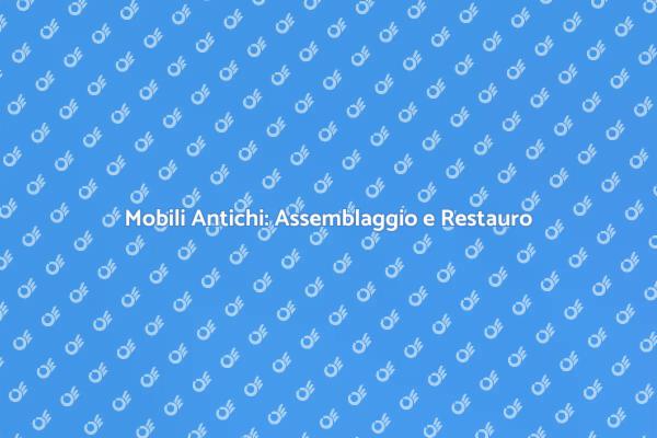 L'Assemblaggio di Mobili Antichi