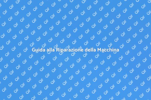 Riparazioni Facili per Macchine da Cucire