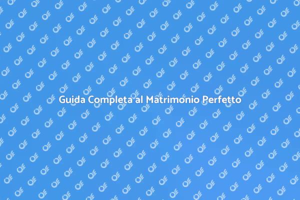Pianifica il Tuo Matrimonio Senza Stress