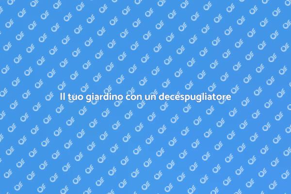 Guida all'uso del decespugliatore