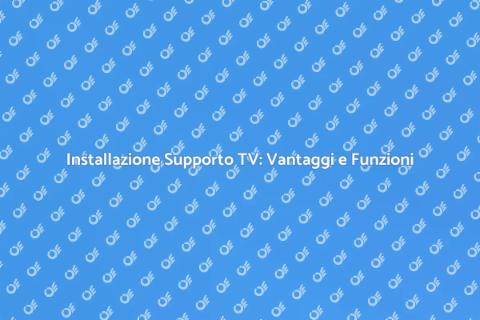 Supporto TV a Soffitto: Spazio Ottimizzato