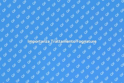 Trattamento Fognature Industriali