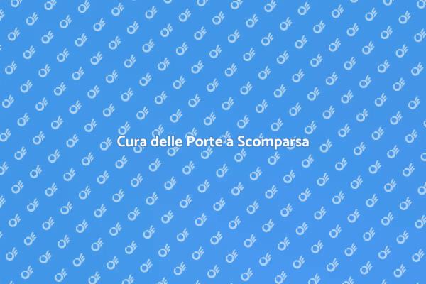 Come Mantenere le Porte a Scomparsa