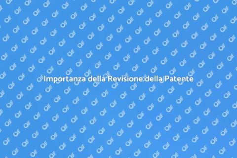 Revisione Patente: Sicurezza Stradale