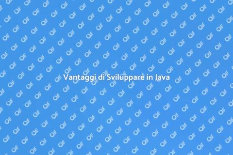 Sito Web in Java: Vantaggi e Soluzioni